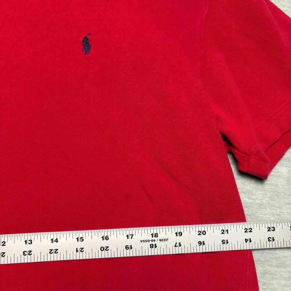 Vintage 90's Polo Ralph Lauren Single Stitch Textured Tee Men's L